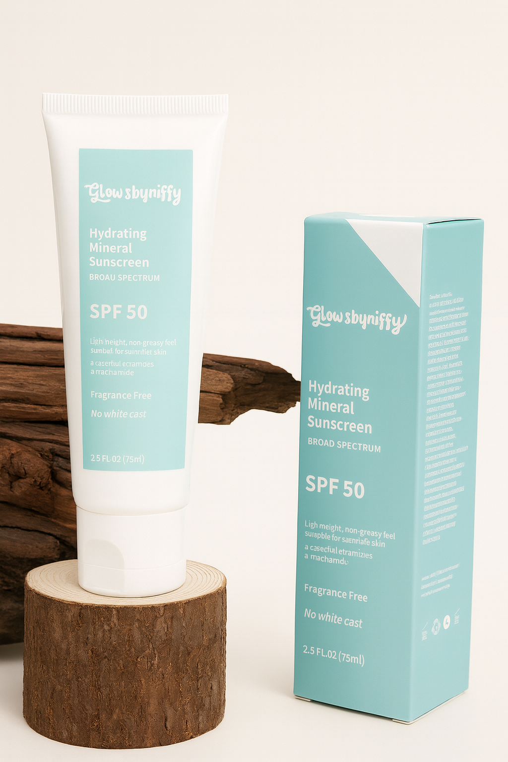 Glowsbyniffy Hydrating Mineral Sunscreen SPF 50