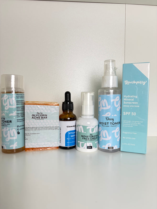 CLEAR OUT ACNE SET- two toners plus serum