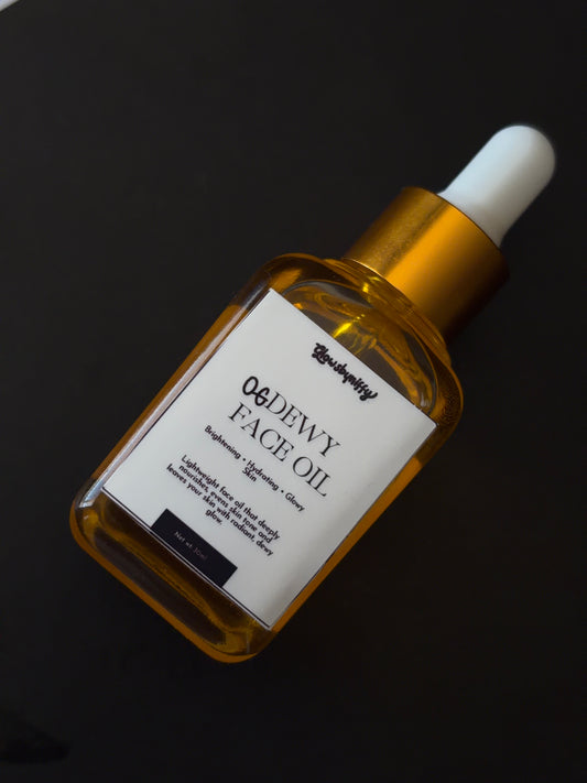 OG Dewy Face Oil - Brightening Hydrating & Glowing Formula for Radiant Skin Care