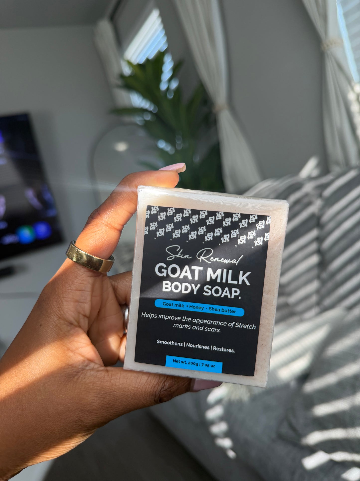 GOAT MILK BODY SOAP- For glowing,  stretch marks and scars