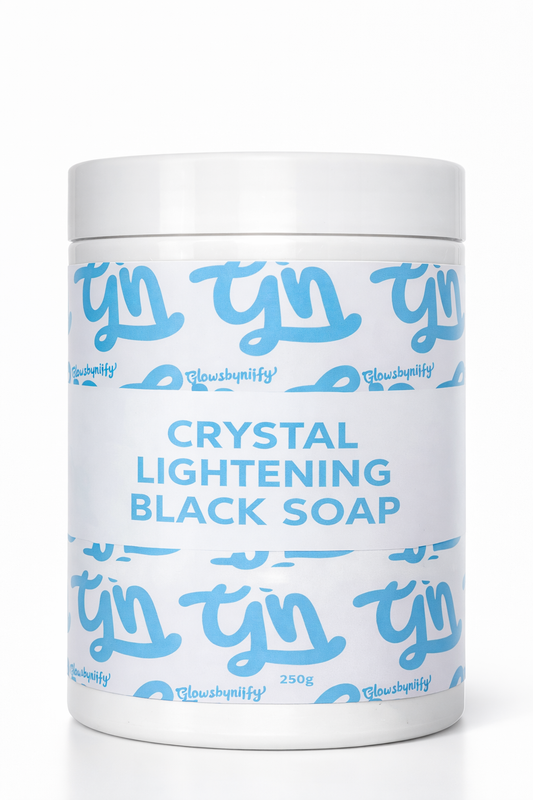 Crystal lightening body soap