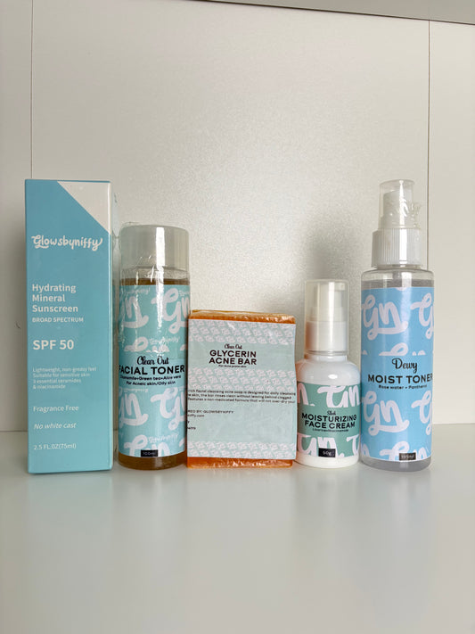 UNIVERSAL CLEAR OUT ACNE SET / ALL SKIN TYPES