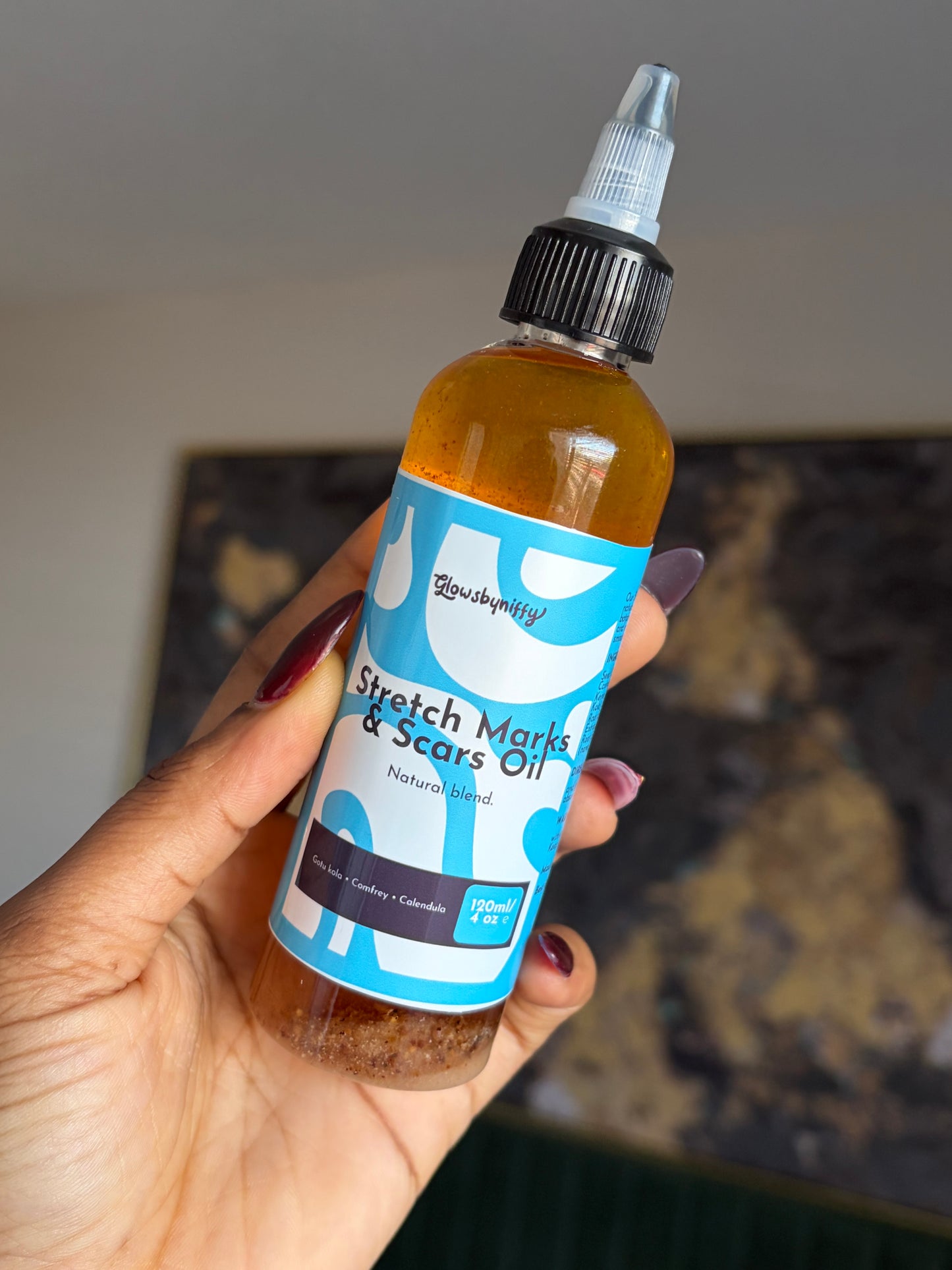 (SMALL) p fat 100% traditional stretch marks and scar oil