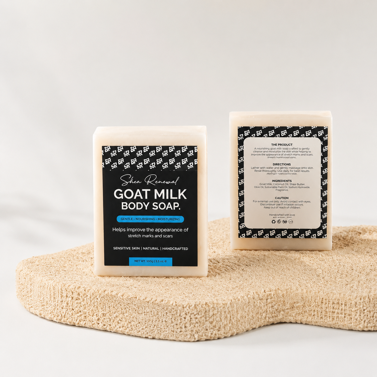 GOAT MILK BODY SOAP- For glowing,  stretch marks and scars