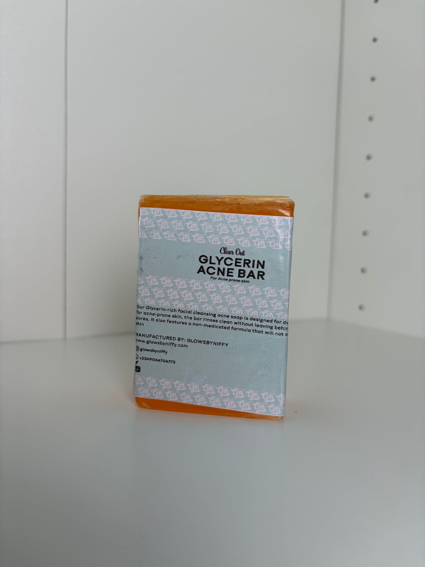 GLYCERIN ACNE BAR ( Acne soap for all skin types )