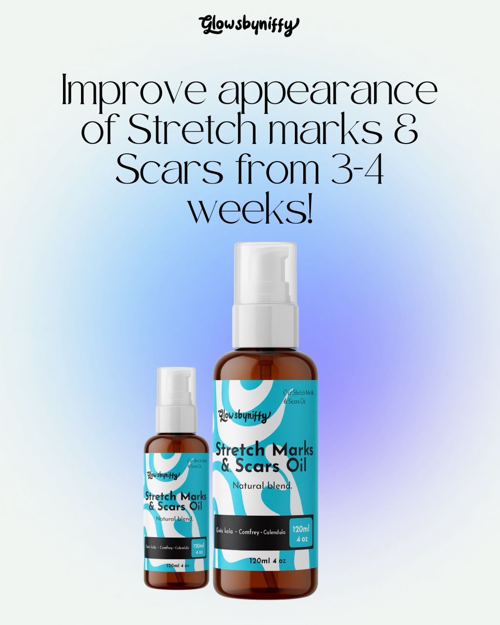 (SMALL) p fat 100% traditional stretch marks and scar oil