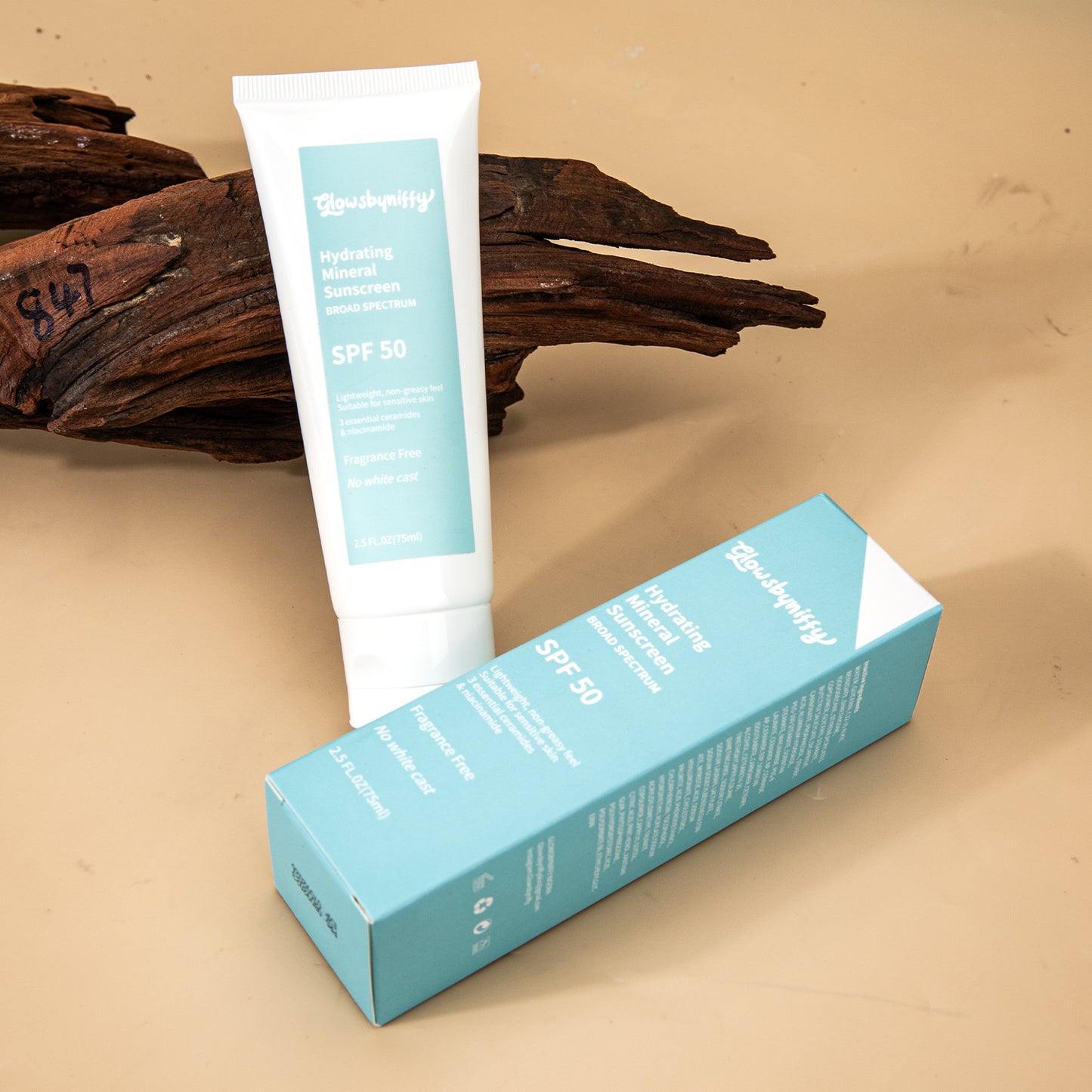 Glowsbyniffy Hydrating Mineral Sunscreen SPF 50