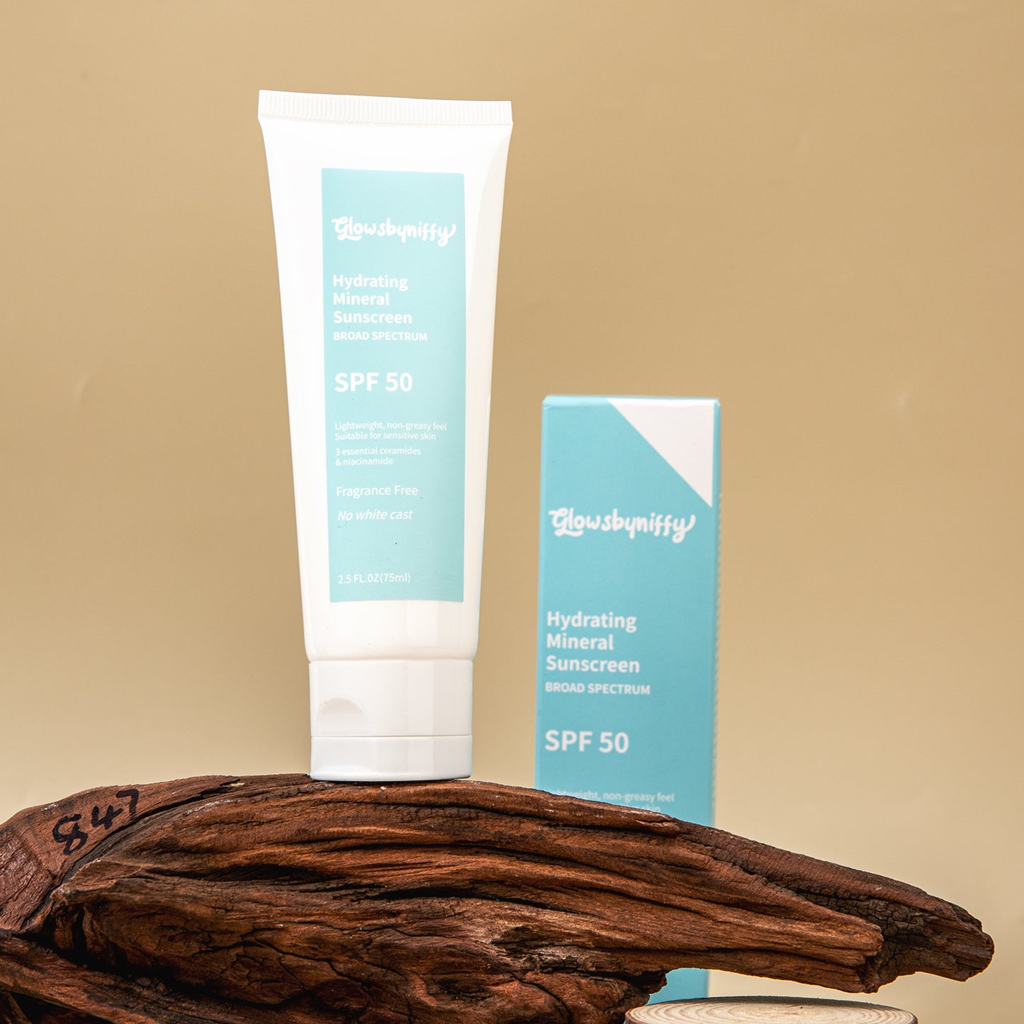 Glowsbyniffy Hydrating Mineral Sunscreen SPF 50